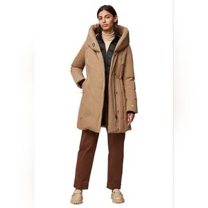 Soia & Kyo Tan Puffer Jacket